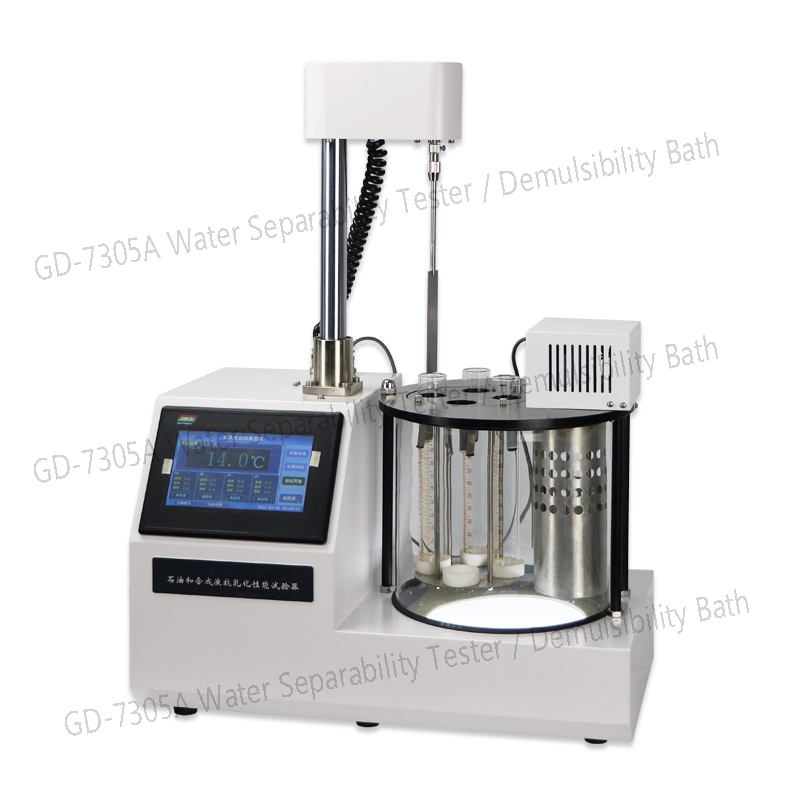 GD-7305A Probador automático de separabilidad de agua para la demulsibilidad del aceite lubricante